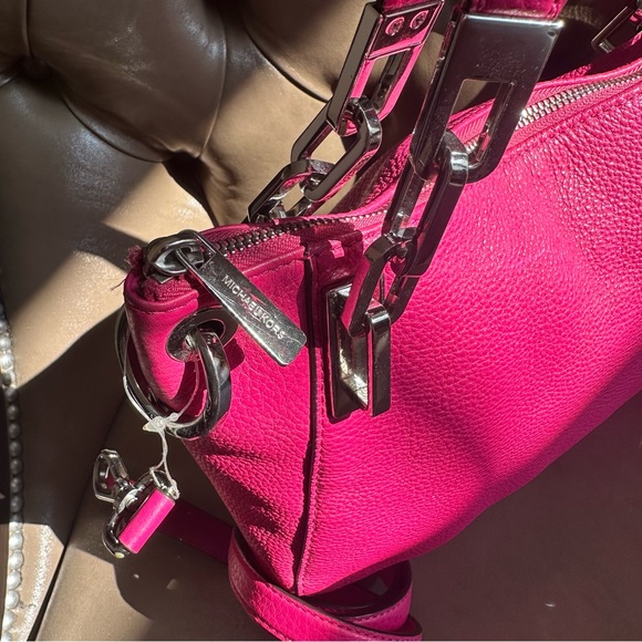 Michael Kors Hot Pink Convertible Shoulder Bag - Picture 9 of 10